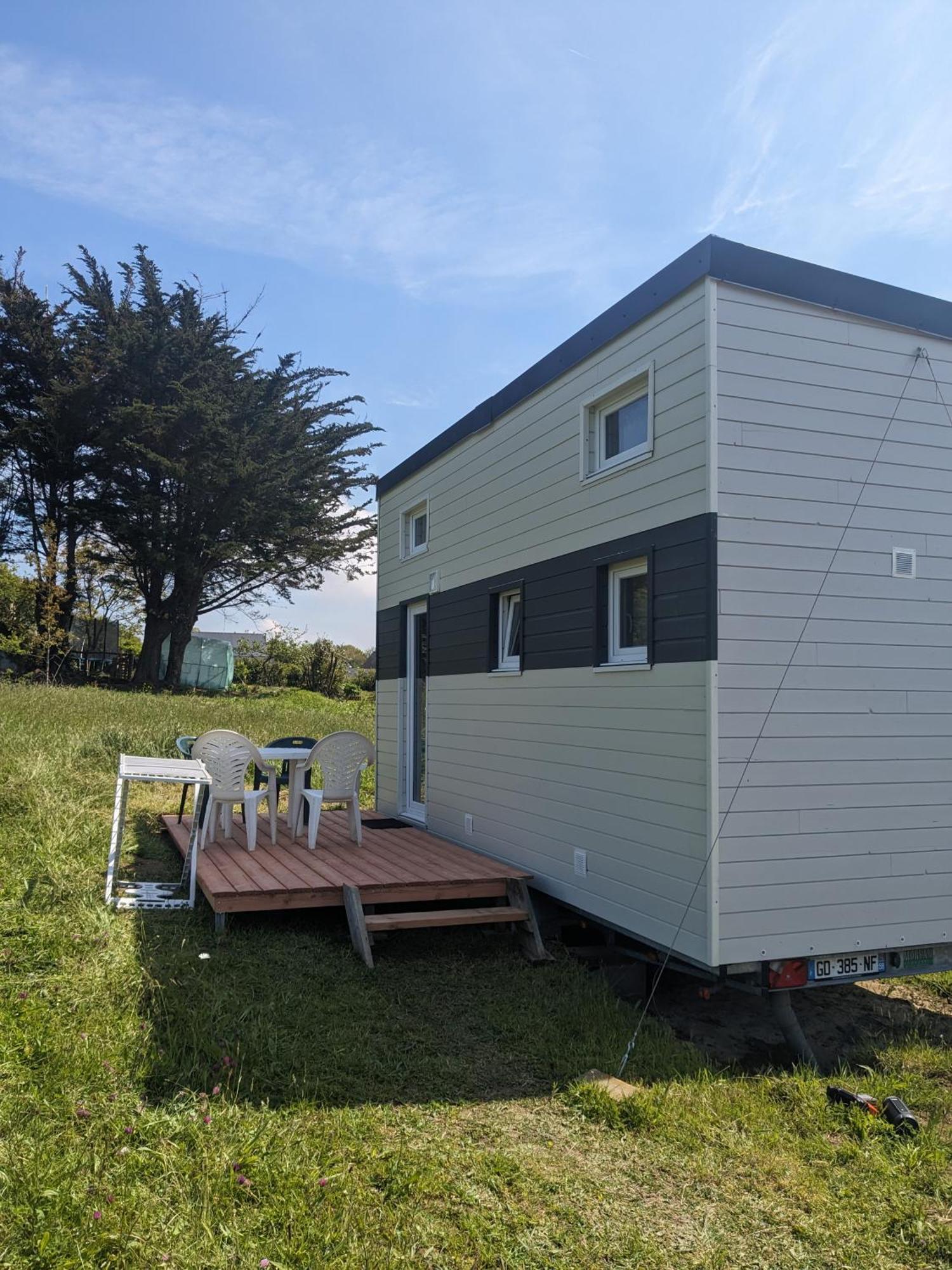 Tiny House Proche De La Plage Sans Draps Ni Serviettes Plévenon Kültér fotó